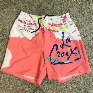 La Croix Passion Fruit Swim Trunks
